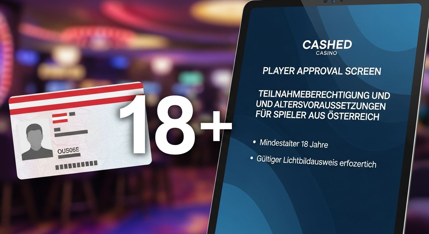 Teilnahmeberechtigung und Altersvoraussetzungen casino account setup